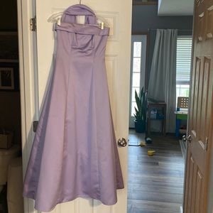 Vintage Purple Prom Dress